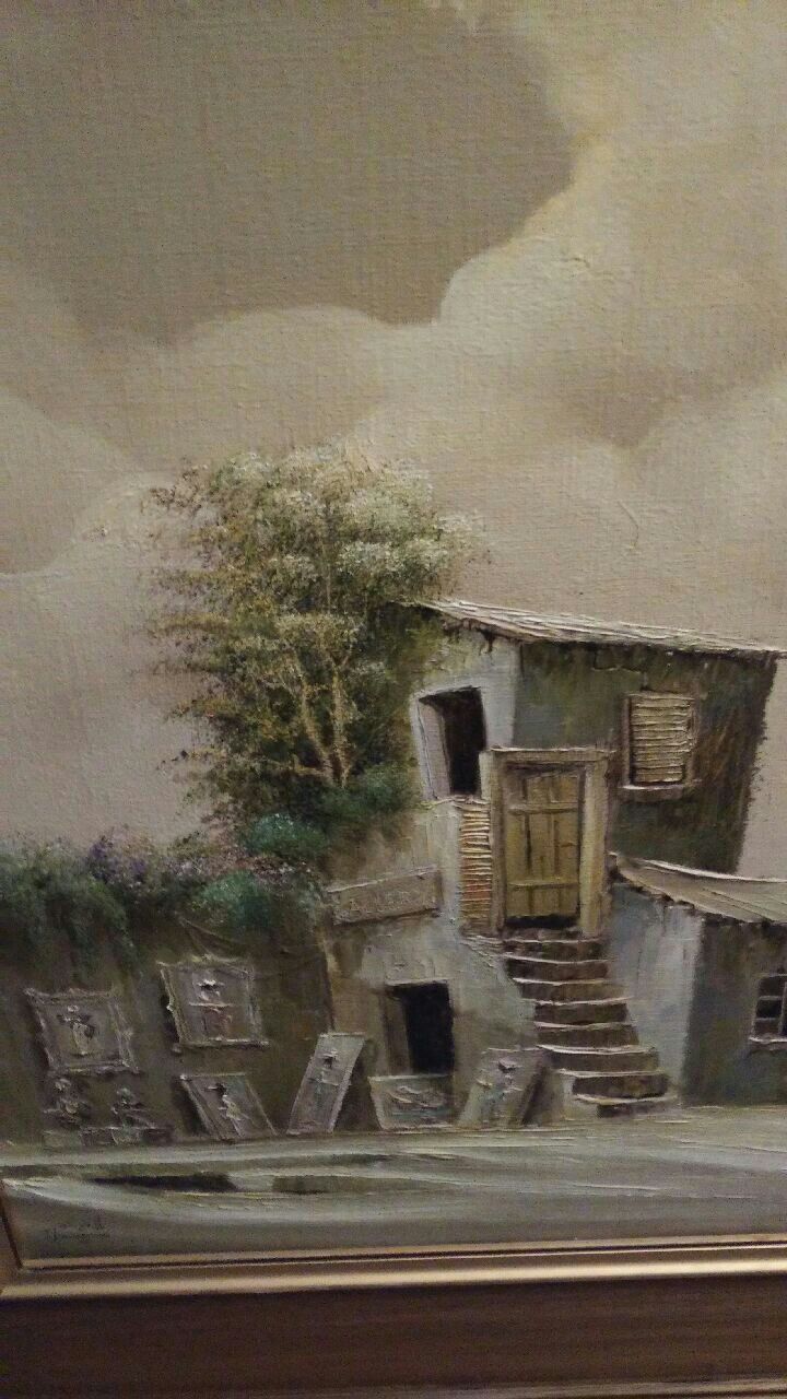 Oil painting, signed and framed