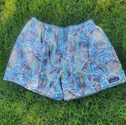 Patagonia shorts size Medium funhoggers thriving planet print