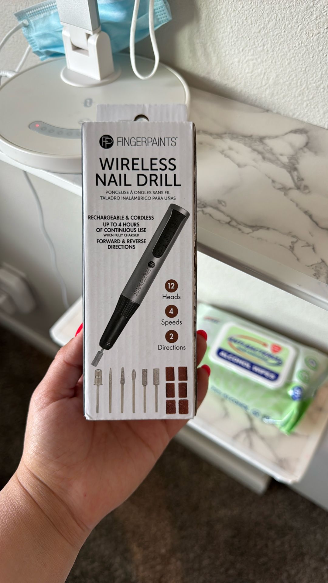 Wireless Nail Drill