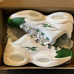 Reebok Question Low Green Toe Size 10.5 for Sale in Seattle