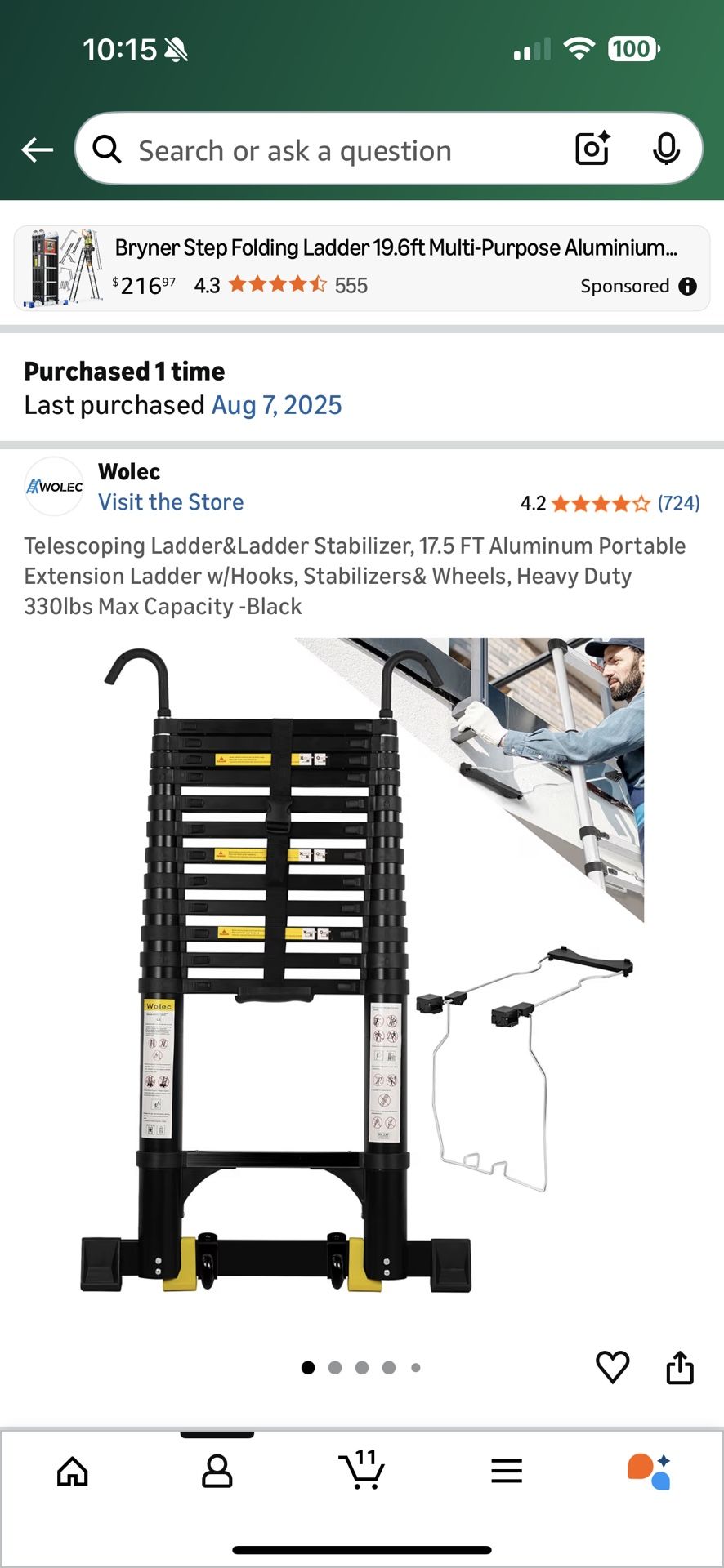 Telescoping Ladder