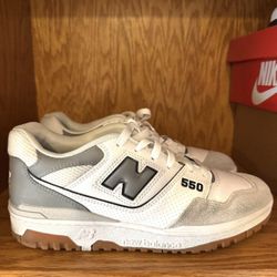 New Balance Mens 550 Grey Slate 550 Sneakers Size 10 