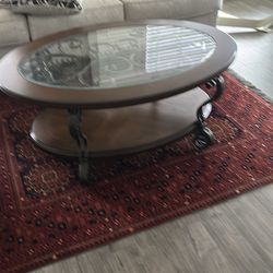 Like new coffee table.  48” x 33 “.  No marks, mars , or chips