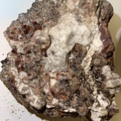 Huge Raw Garnet Cluster