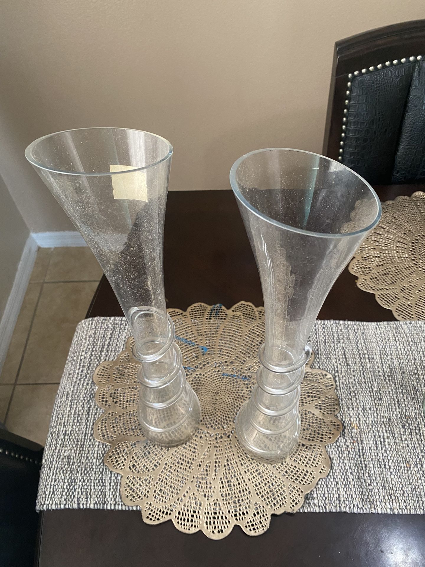 19 Inch Slant Too Vase For Sale In Apopka