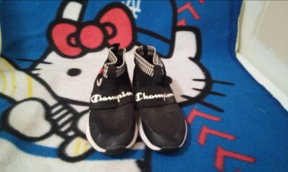 Toddler Champion Black Sneakers Size 10