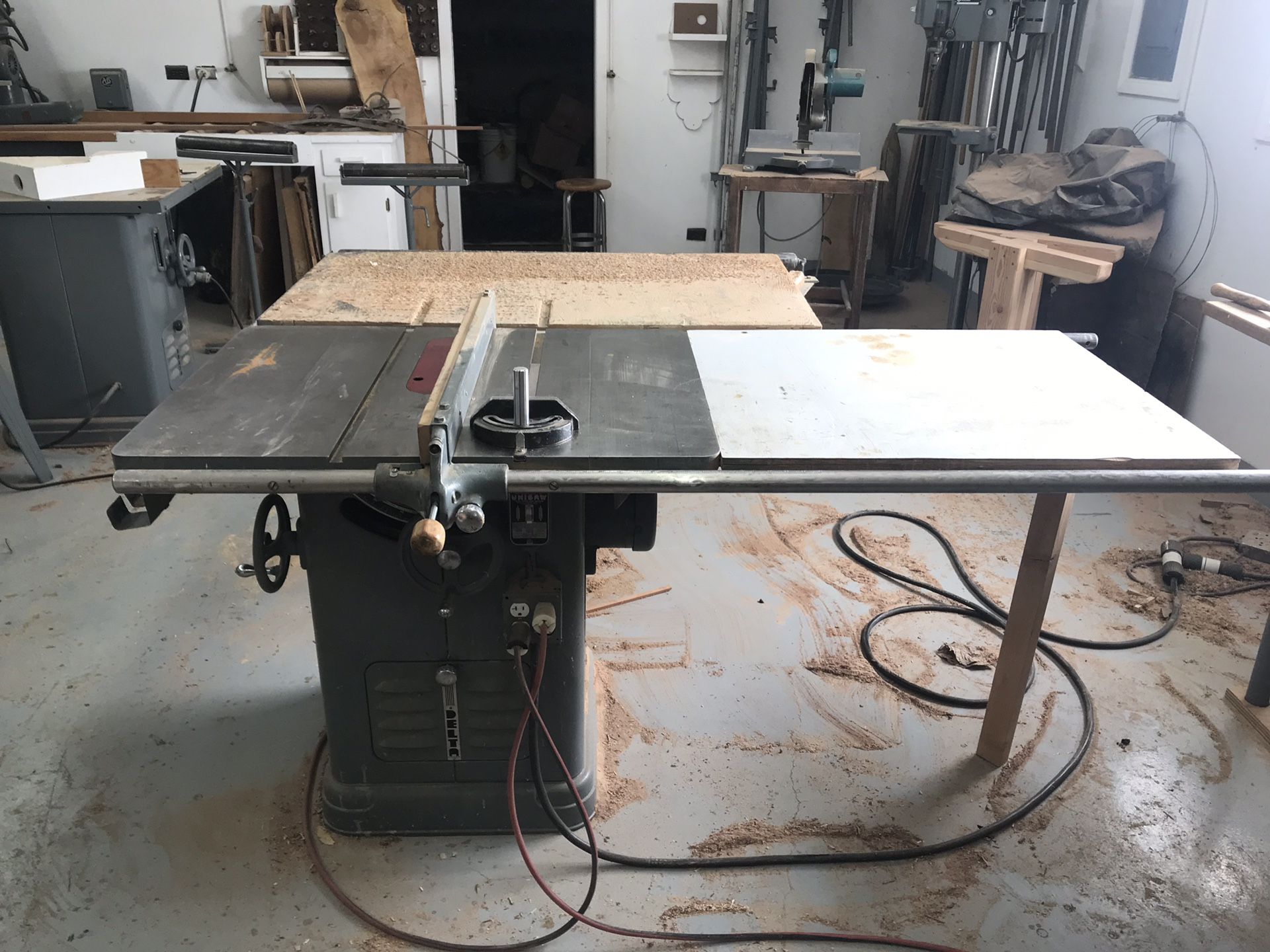 Vintage Delta Rockwell Unisaw Table Saw 119-5032