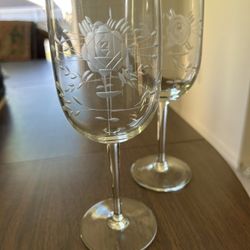 Wine Or Water Goblets