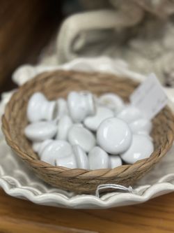 Vintage Ceramic Door Knobs