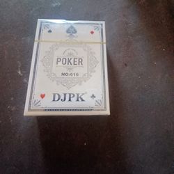 Poker DJPK Cards and casino vages playing cards For Sale Brand New