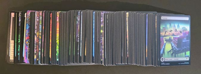 222 Magic the Gathering Teenage Mutant Ninja Turtles Foil Cards