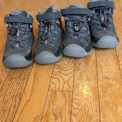 11T   KEEN Unisex-Child Targhee Mid Height Waterproof Hiking Boots 11T