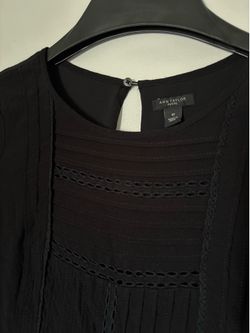 Ann Taylor black mini dress
