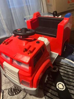 Kids Trax Real Rigs Toddler Fire Truck