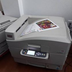 OKI C9650 Color up to12x18 Card Stock LED Fast Printer