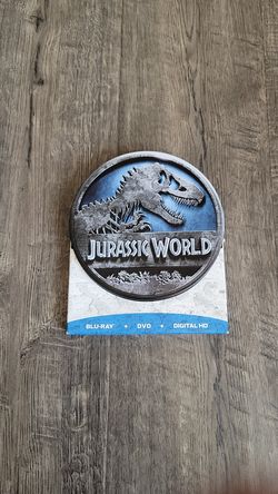 Jurassic World Blu-Ray Tin MINT and complete