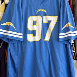 NFL Team Apparel NFL Los Angeles Chargers Joey Bosa Jersey “ Light Blue “ Size 3XL 