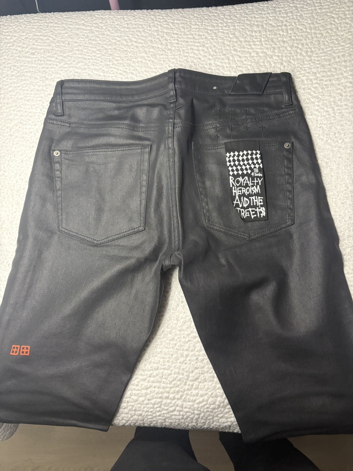 Ksubi Leather Pants Skinny Size 32