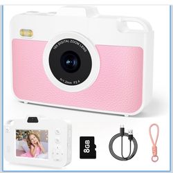 Brand New Digital Camera for Kids - 48MP 1080P Point and Shoot Digital Cameras with 16X Zoom & Dual Lens - Compact Small Camera for Boys Girls, Best C
