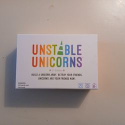 Unstable Unicorns 2nd Edition Card Game (Never Used)