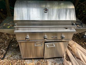 Natural gas grill