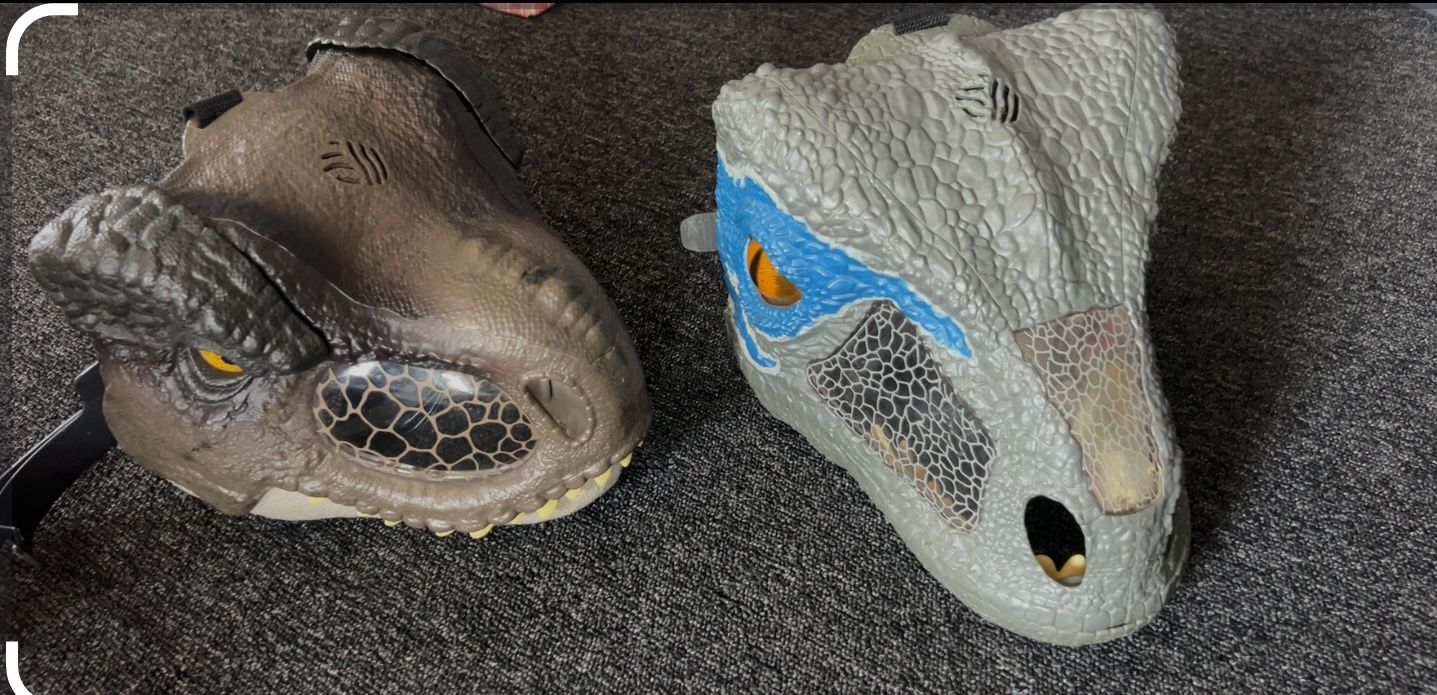 Jurassic World Chomp Dinosaur Masks