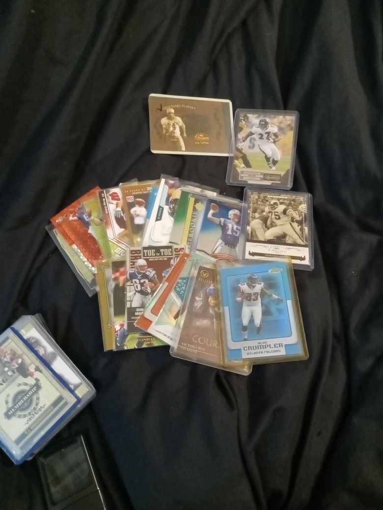 20 Numbered Football Cards