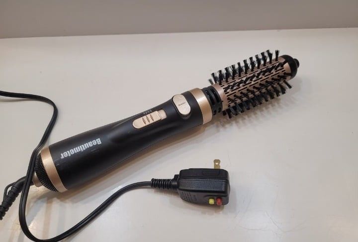 Rotating 1.5" Hair Hot Air Dryer Styler Volumizer Brush (Beautimeter)  
