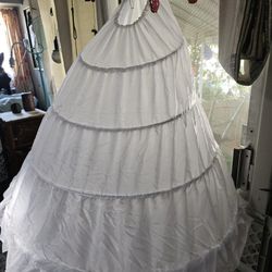 #Hoop #Skirt #Petticoat #Undergarments #Bridal #Dress #Hoop