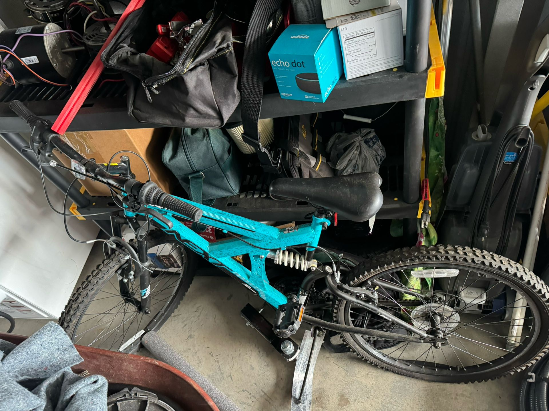 Blue Gauntlet Mountain Bike 