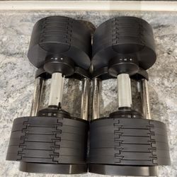 50Ib Adjustable Dumbbells | Home Gym