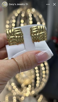 Aretes De Oro