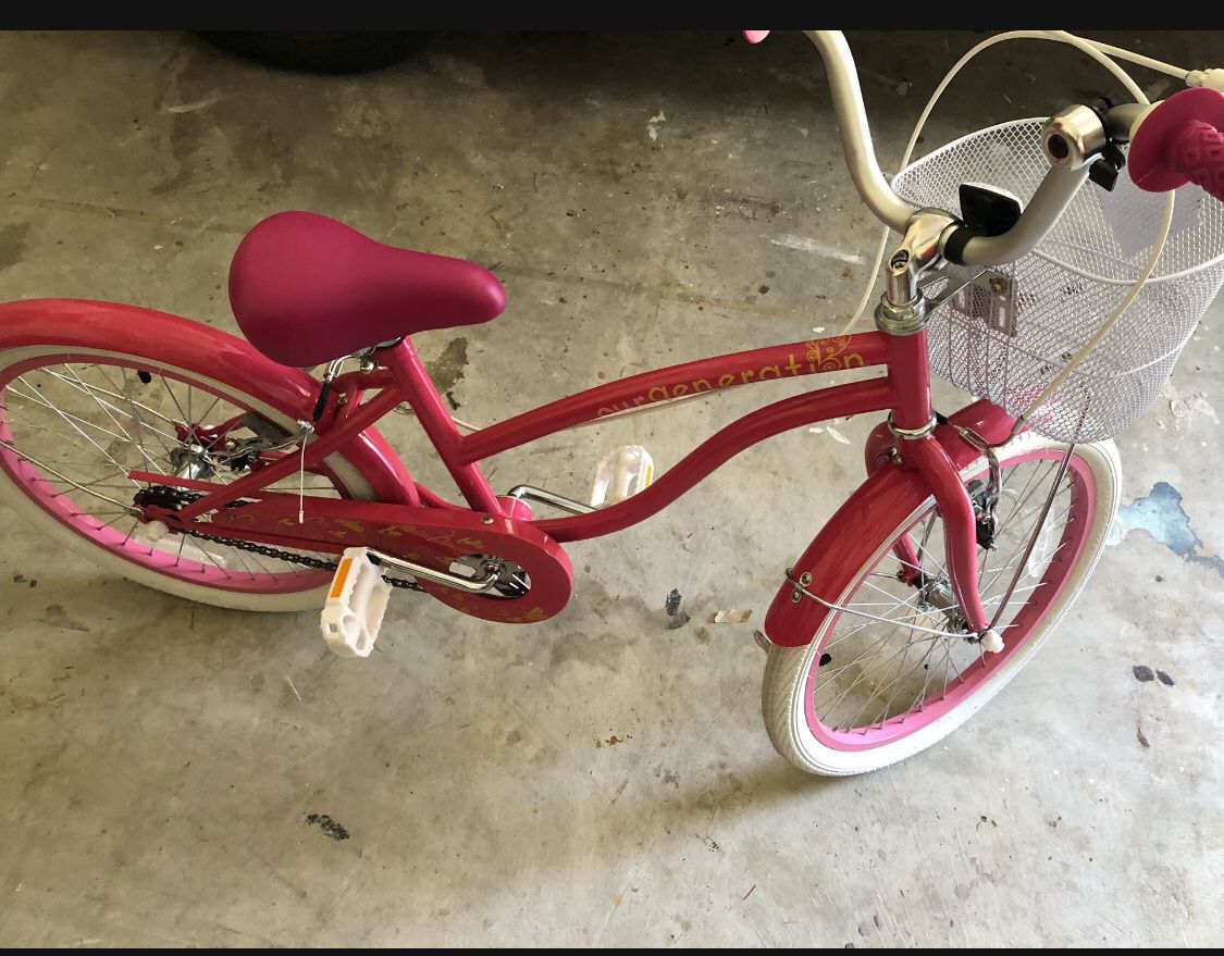 20” kids Bike With Doll Seat Never Used It! 