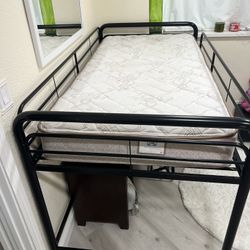 Twin Bund Bed With Mattress 