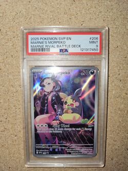 Marnie's Morpeko PSA 9 Graded