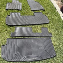 2021 Chevy Treverse Floor Mats