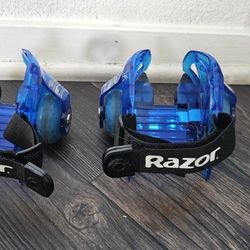 Wheeled Skate Shoes With Sparks