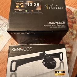 Kenwood eXcelon DMX958XR 6.8 Inch Digital Multimedia and CMOS-740HDLP HD Camera