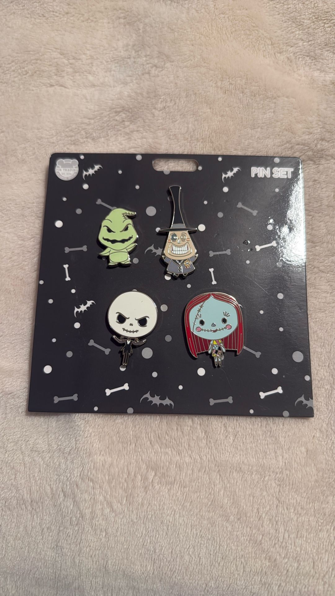Disney Pin Set Nightmare Before Christmas WITHOUT Zero