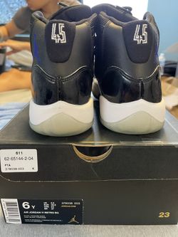 2016 Jordan 11 ‘Space Jam’ Sz 6Y