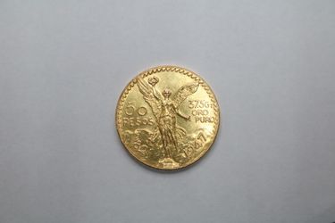 **HOT SALE! Mexican 50 Pesos Gold Centenario, 1821–1947**