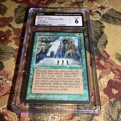 SYLVAN LIBRARY 1994 Magic the Gathering LEGENDS Graded card CGC 6