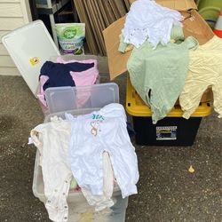 100’s Of Baby Onsies  Variety Of colors 