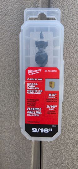 Milwaukee
9/16 in. x 54 in. Cable Bit