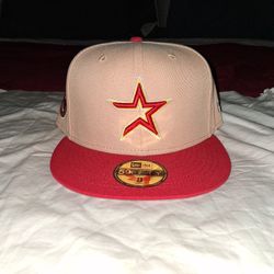 New Era 59/50 Fitted Hat  "Houston Astros" Size 8 Brand New 