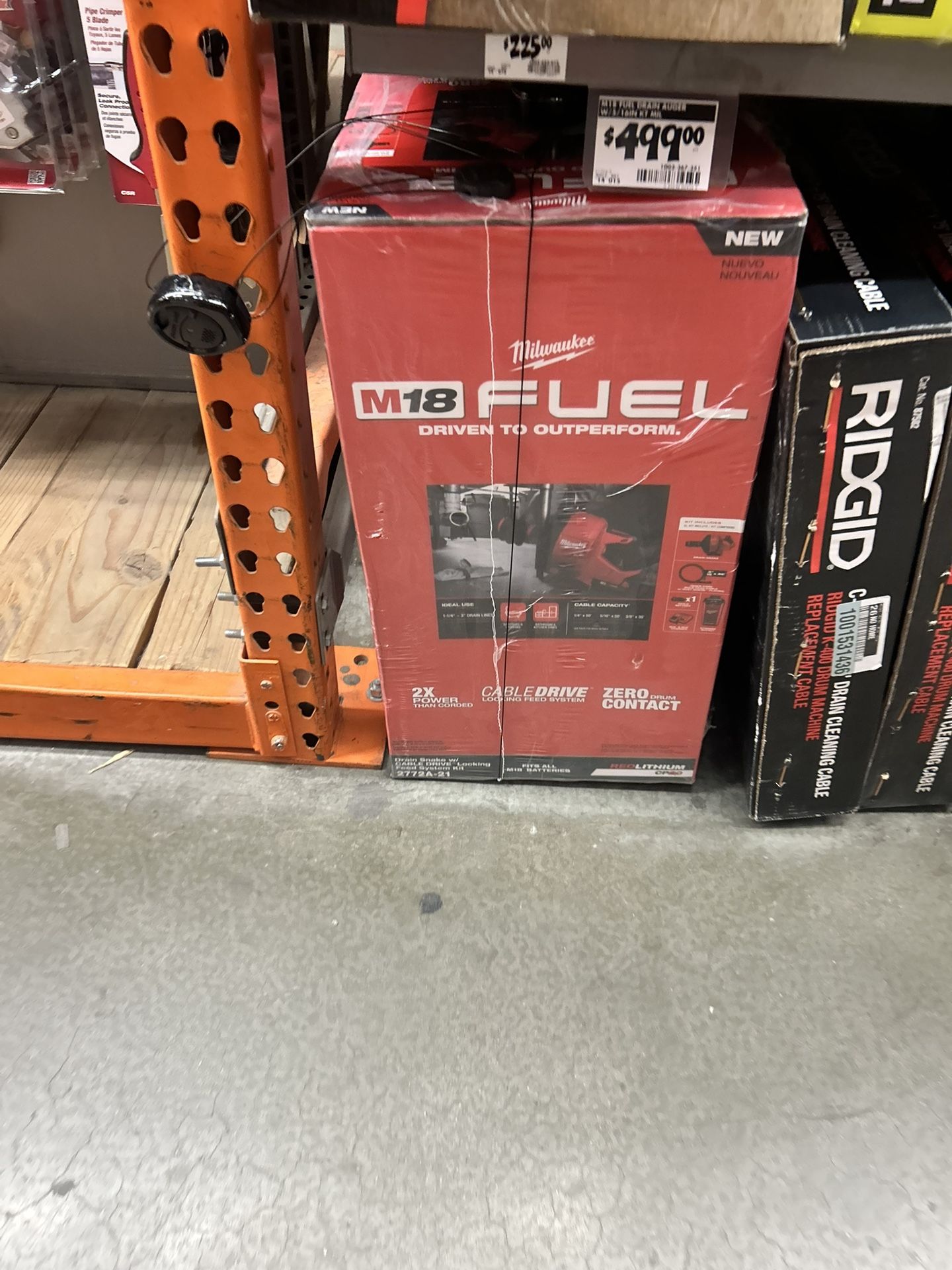 Brand New Milwaukee Drain Snake 