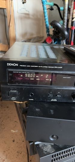 Denon receiver with remote