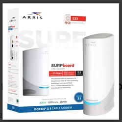 New Still In Box Never Used  ARRIS S33 Docsis 3.1