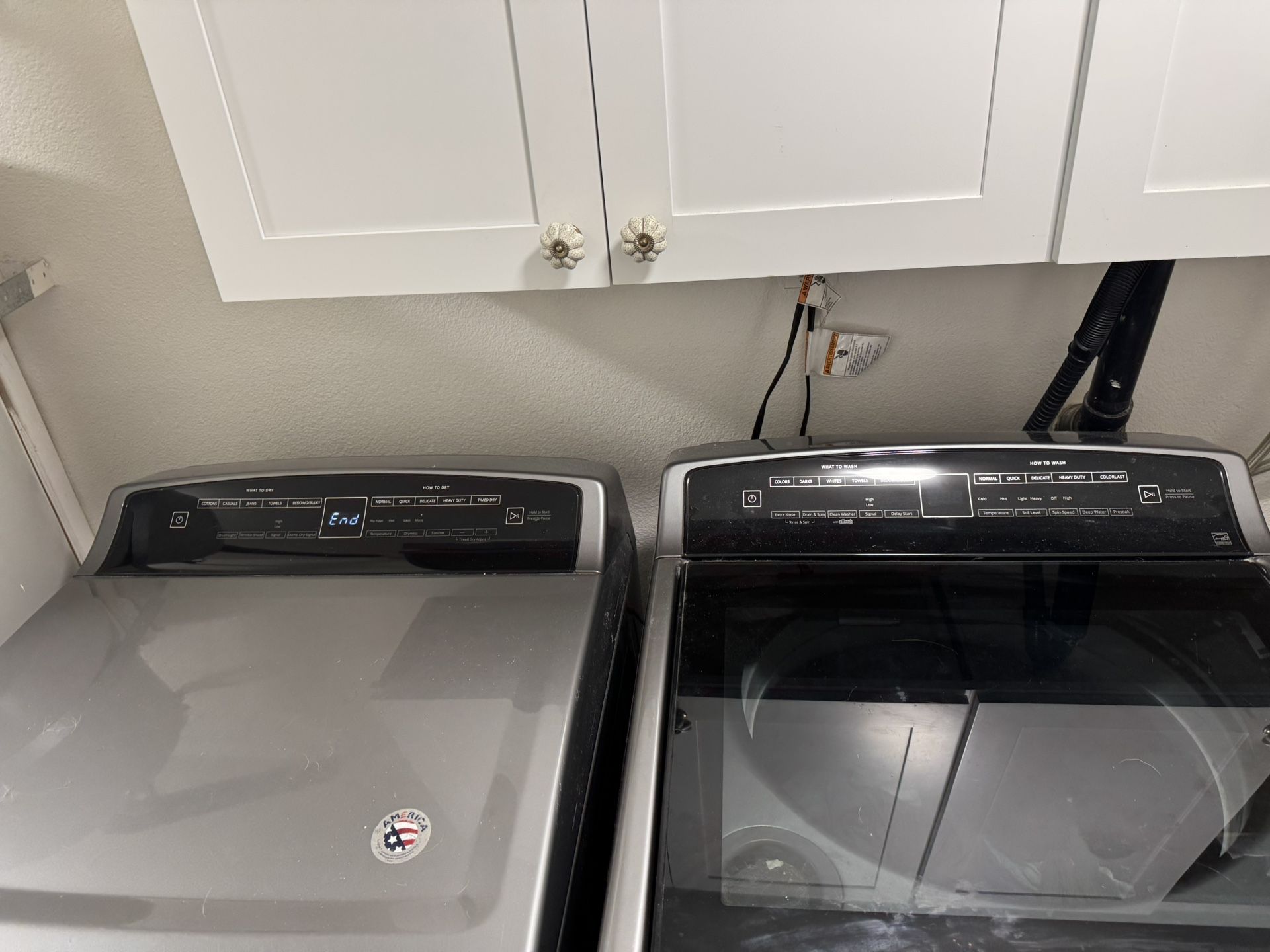 Whirlpool Washer Dryer Set