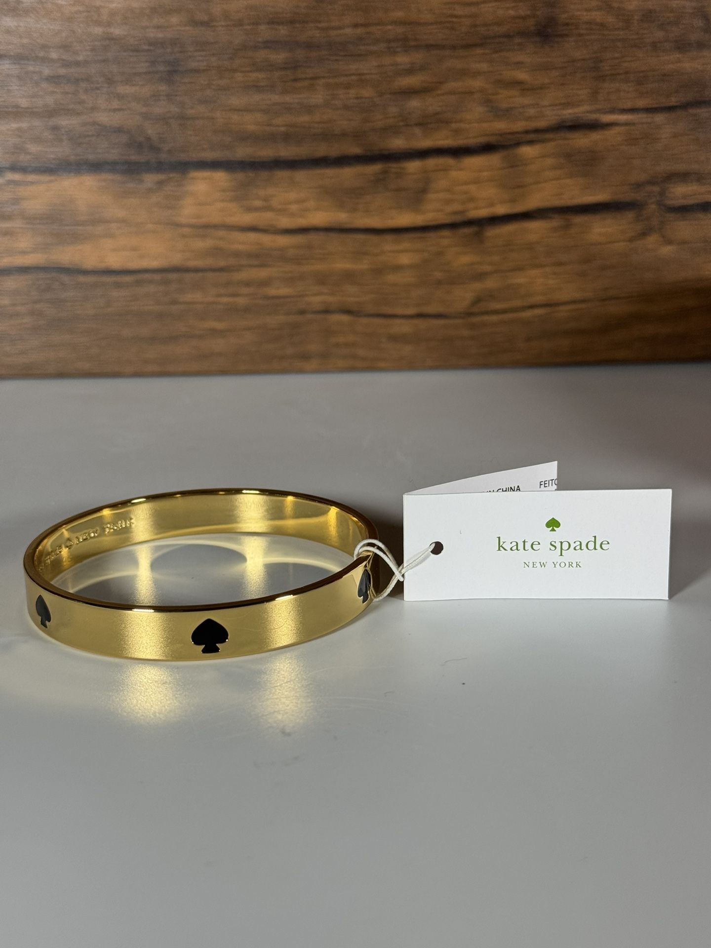 Kate Spade New York Gold/Black Bracelet Bangle